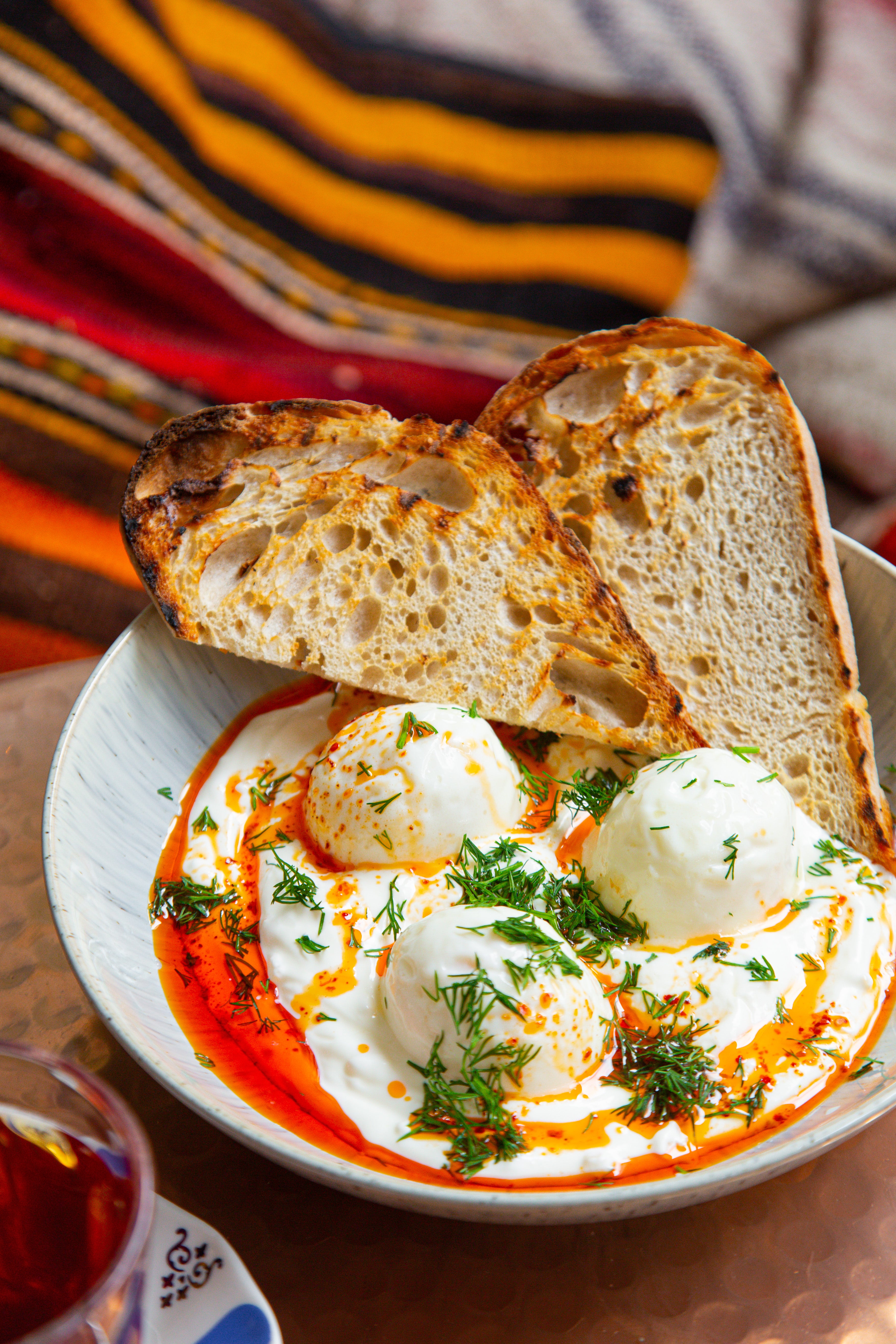 Cilbir/ Turkish eggs