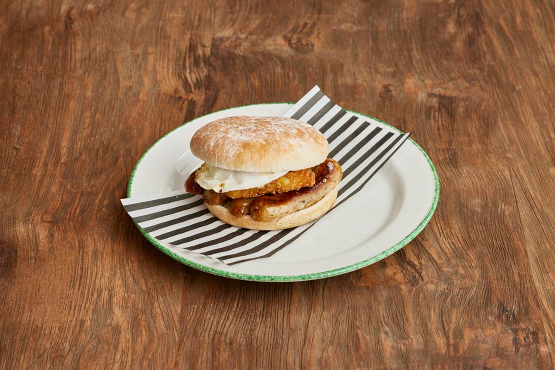 Sausage & Egg Bap