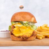 Gladiator Chicken Burger