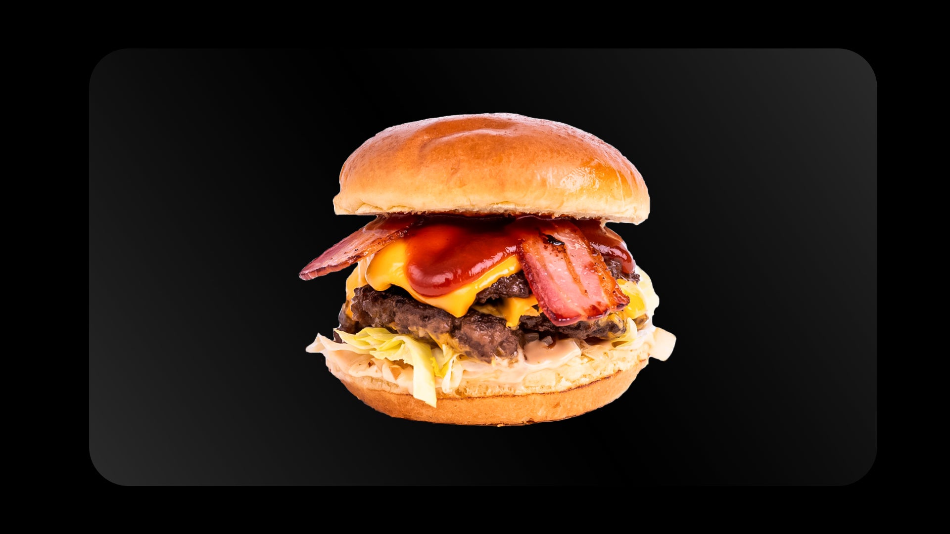 Big BBQ Bacon Cheeseburger 🥓🍔