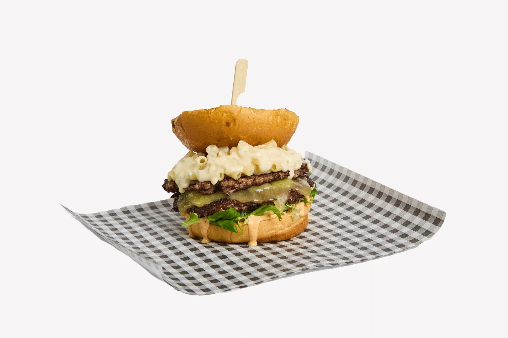 MAC "N" Cheese Burger  