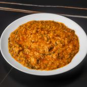 Purslane Rijal With Bread Plate