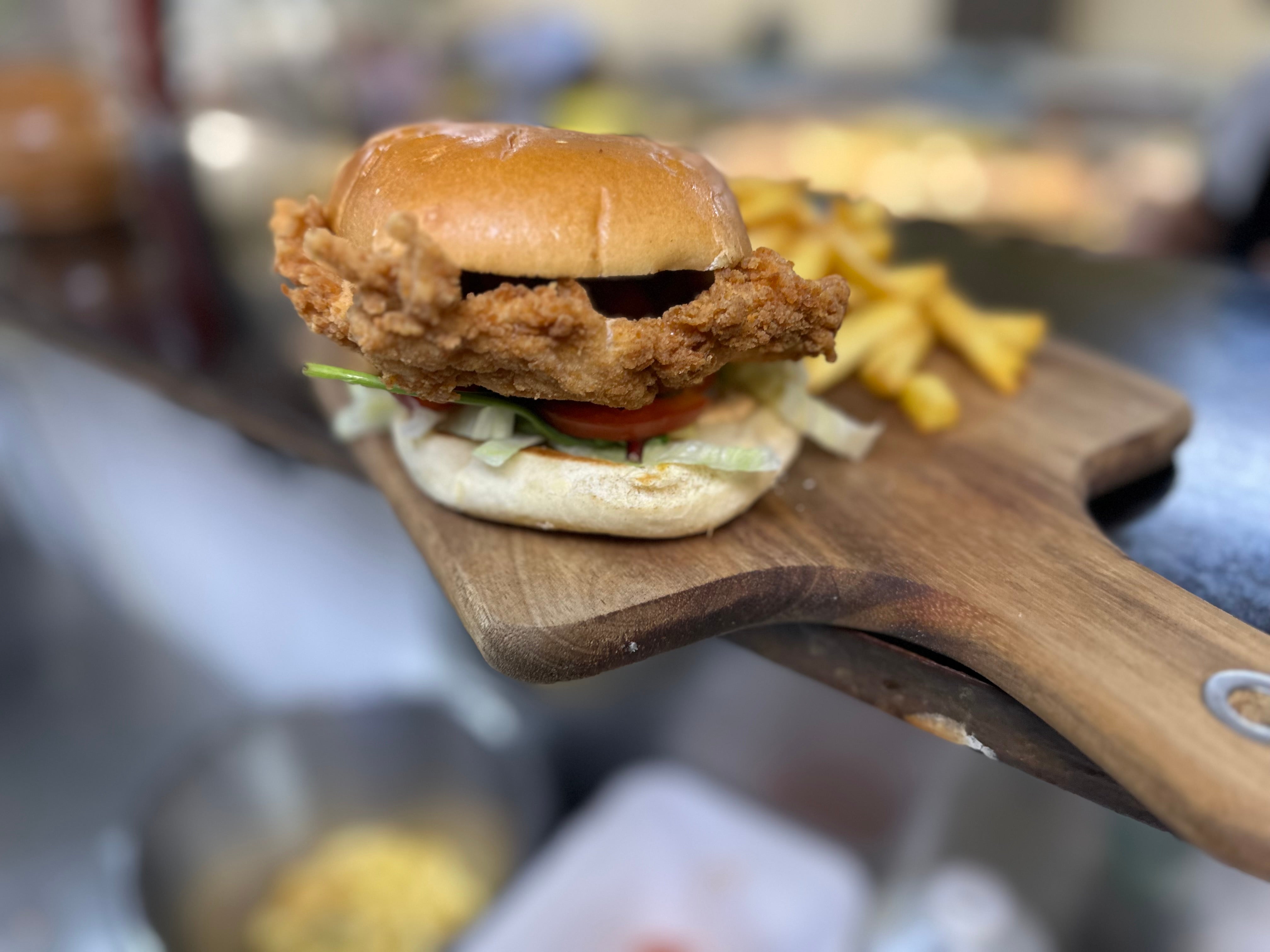 Fried Chicken Burger