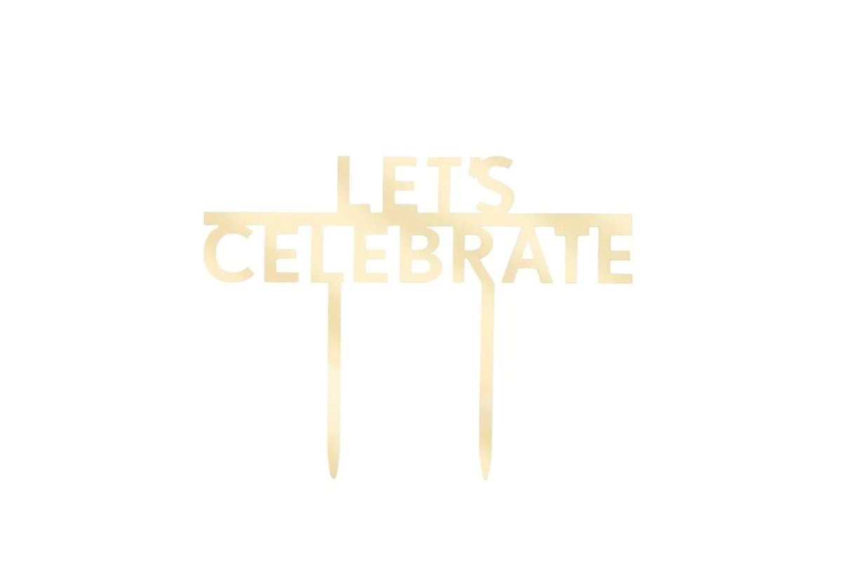 Let's Celebrate Candle