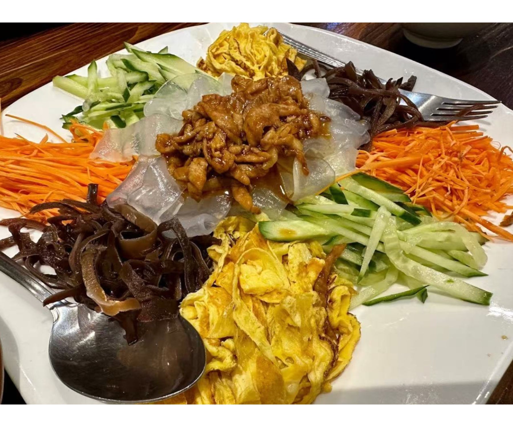 The Northeast Tossed Clear Noodles in Sauce东北大拉皮