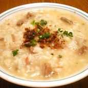 Lugaw With Beef