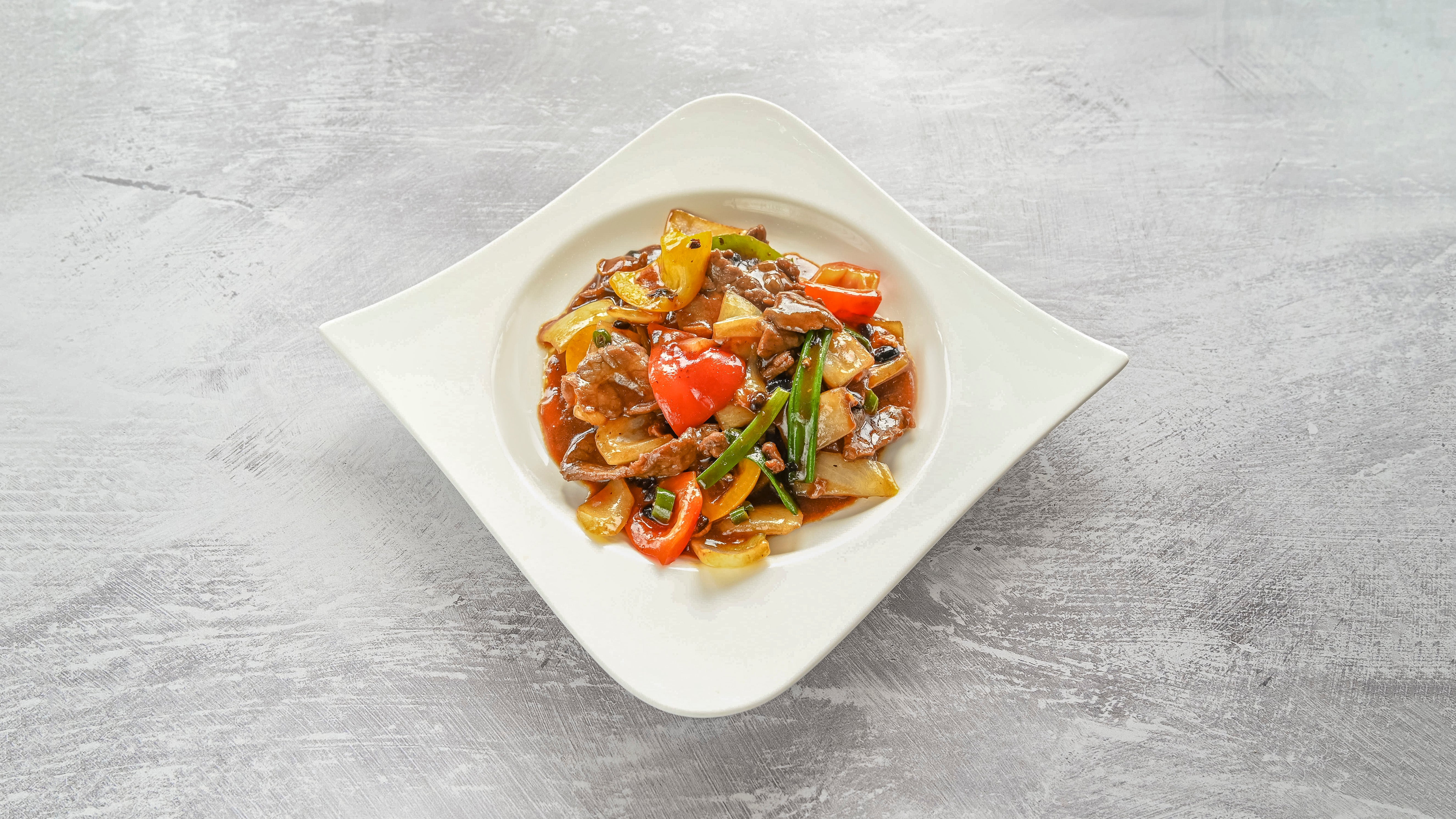 Beef in Chilli Black Bean Sauce