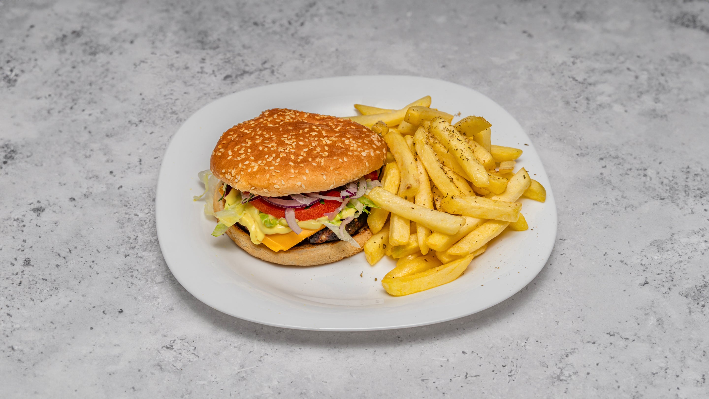 Greek Bifteki Burger