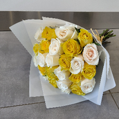 White And Yellow