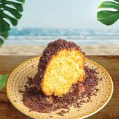 Carrot Cake with Chocolate, 1 Piece