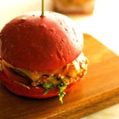 Beef Arabia Spicy Burger ( Red Burger )