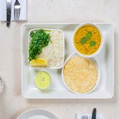 Dahl And rice Bowl