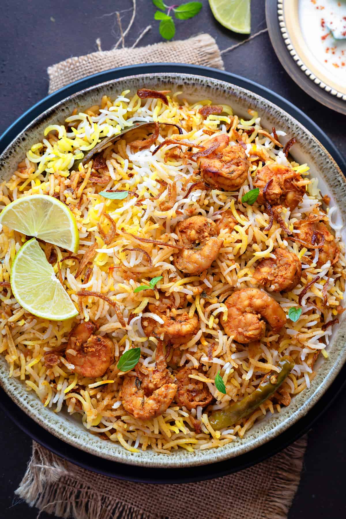 59 Prawn Biryani