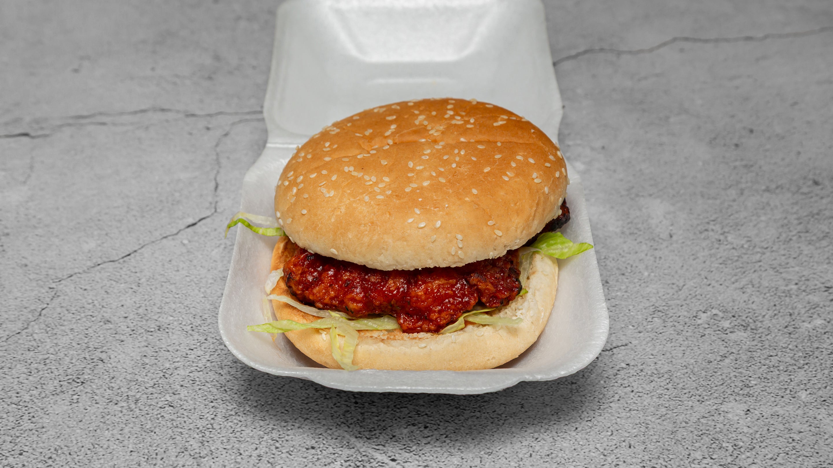 Chicken Fillet Burger Meal