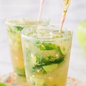 Lemon and mint