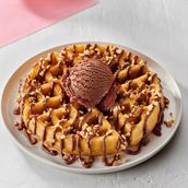 Belgian Waffles Nutella