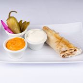 Abu Al Abed Chicken Shawarma Sandwich
