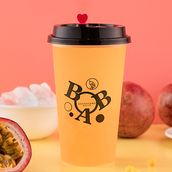 Passion Fruit Boba Tea