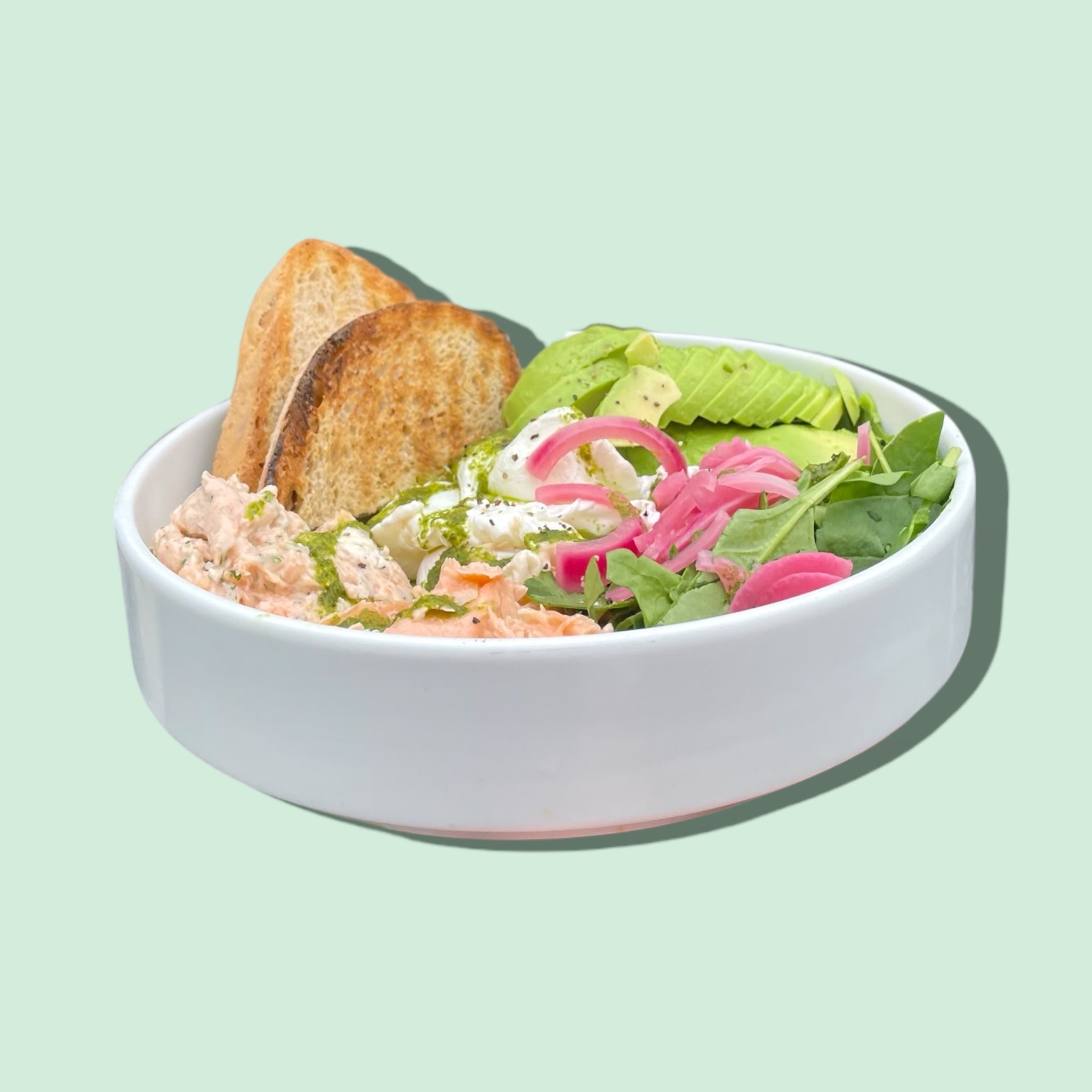 Smoked Salmon Brunch Bowl 🥗