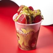 Strawberries with Pistachio