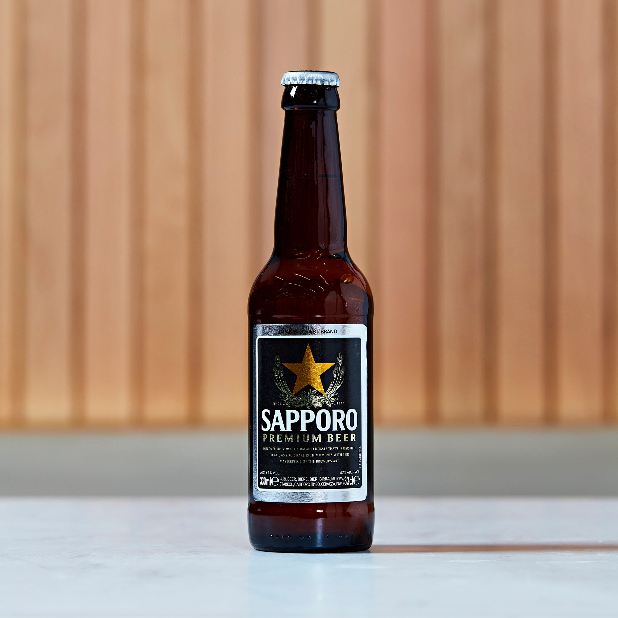 Sapporo Premium Lager Bottle