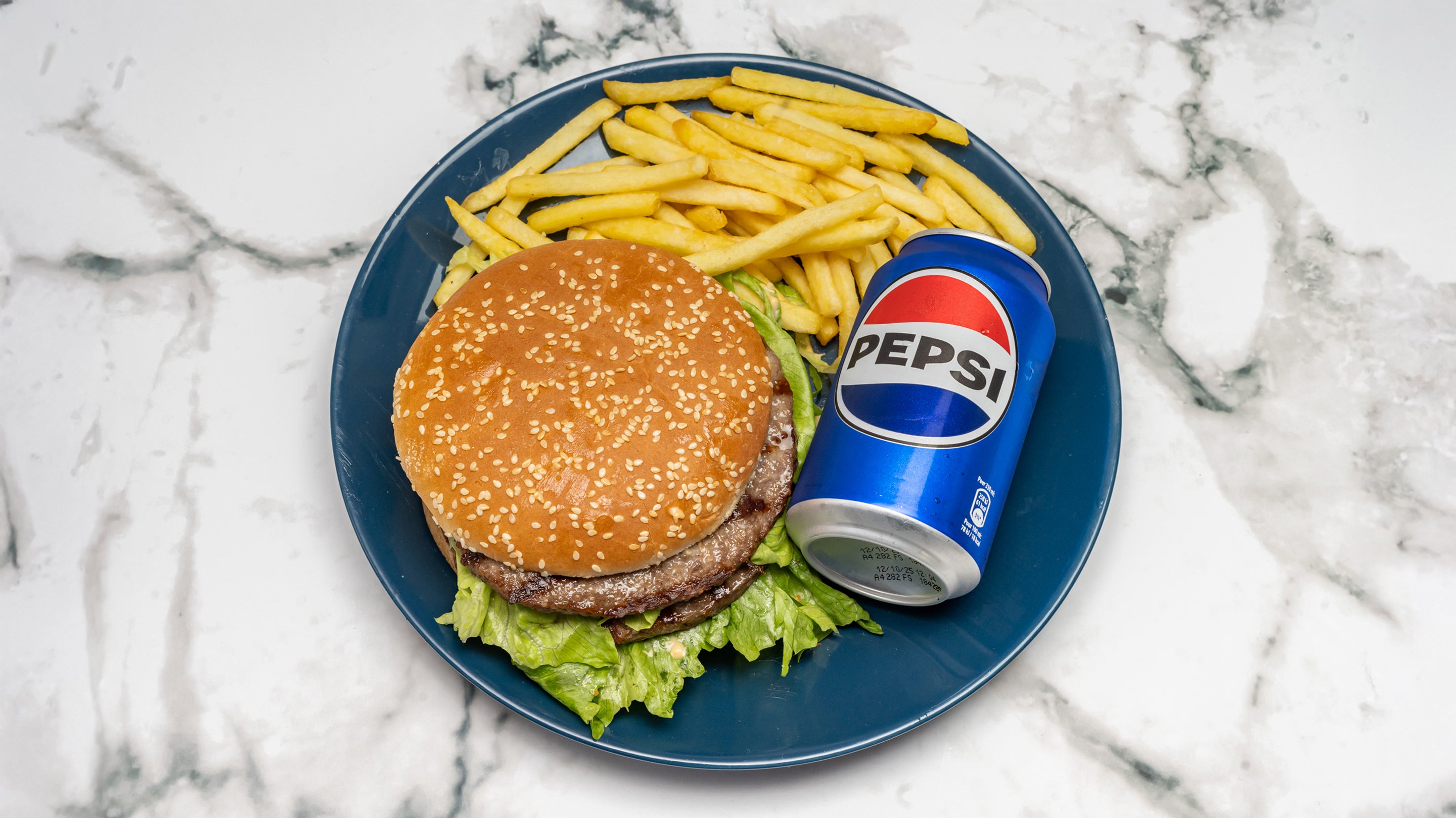 Half Pounder Burger Meal