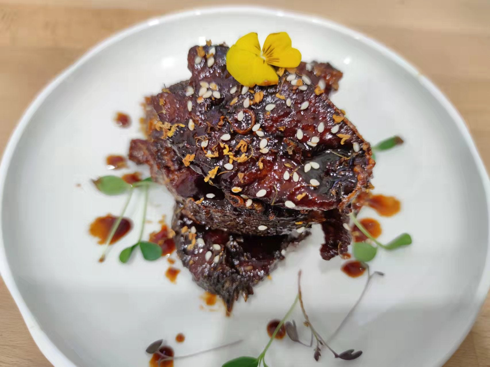 [8329] Honey Sauce Osmanthus seabass桂花熏鱼
