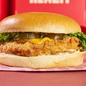 Fried Chicken Burger