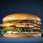 TASTY GRILLED CHICKEN BURGER