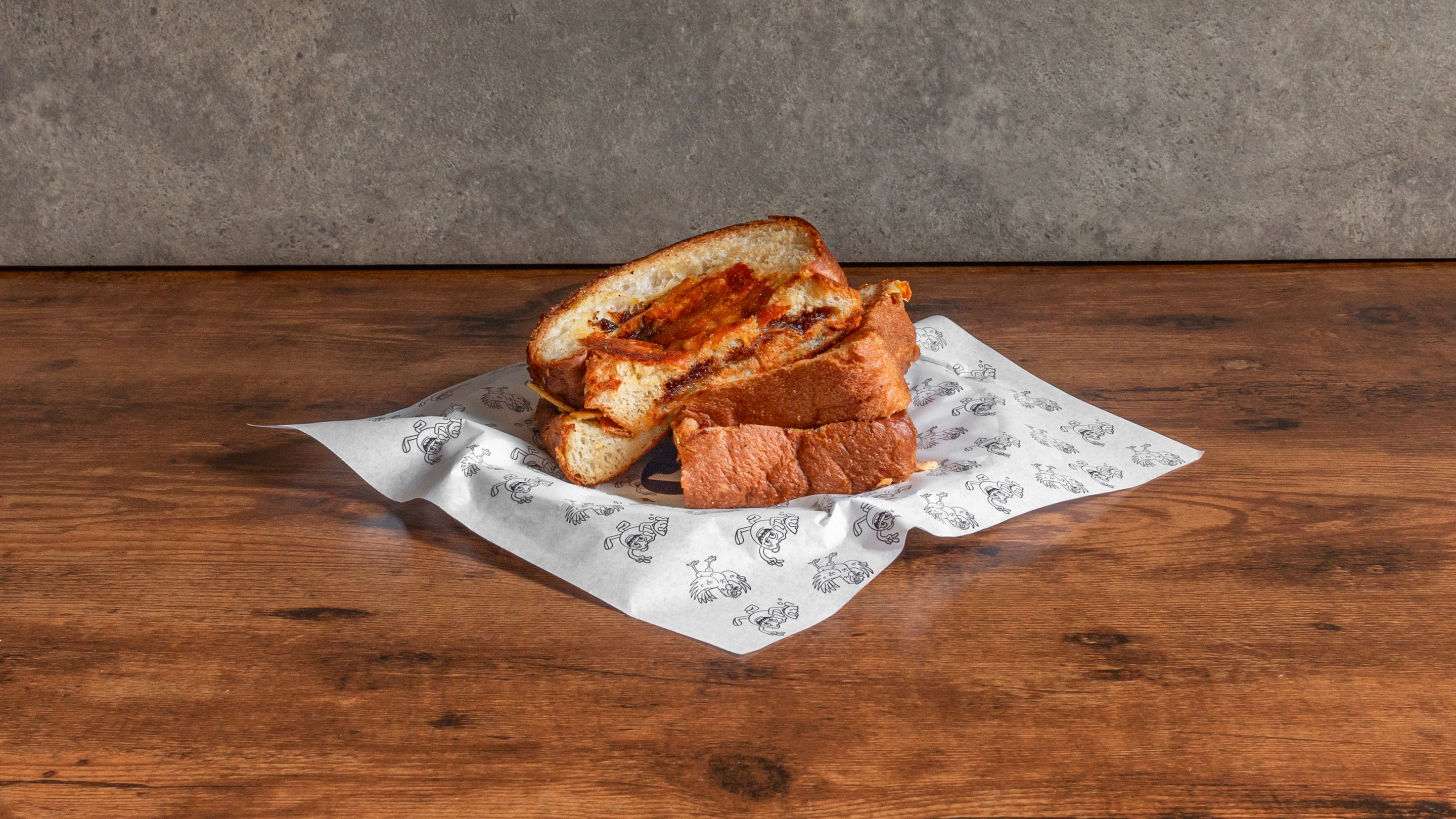 Marmite Grilled Cheese (V)