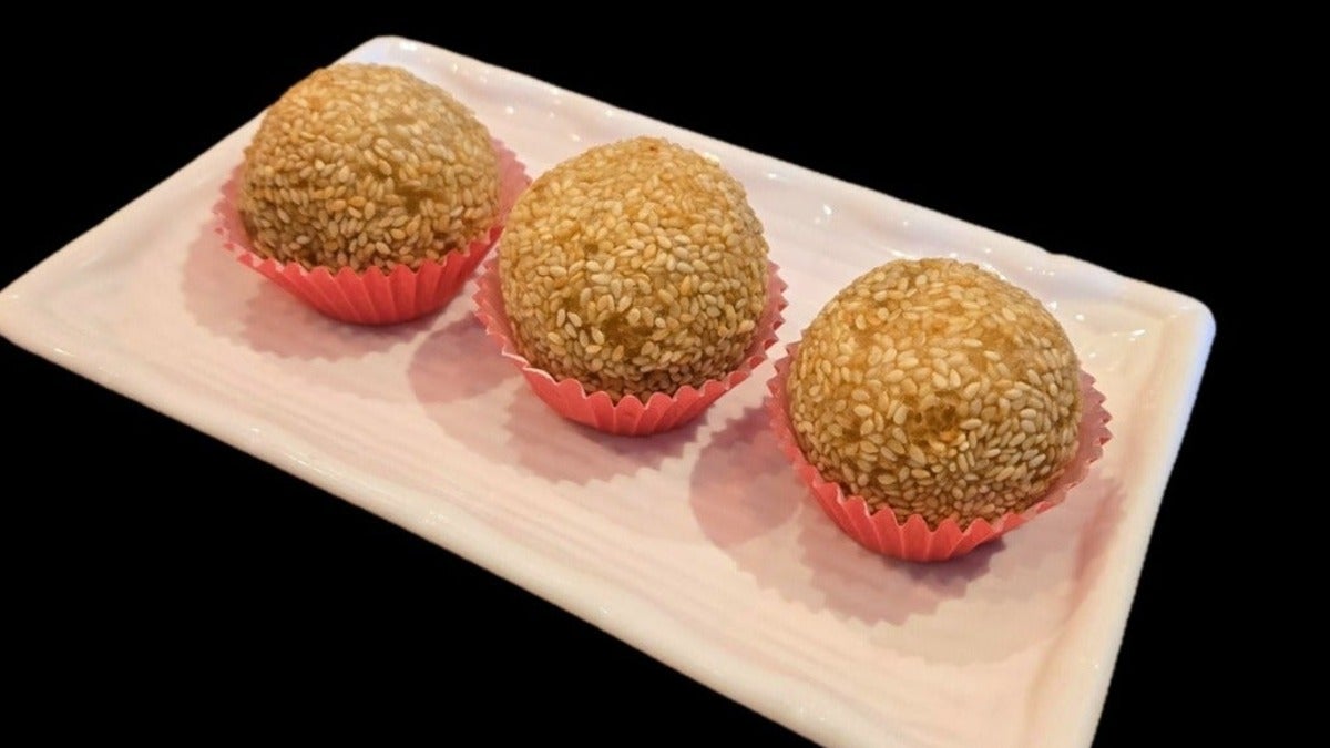Red Bean Sesame Balls