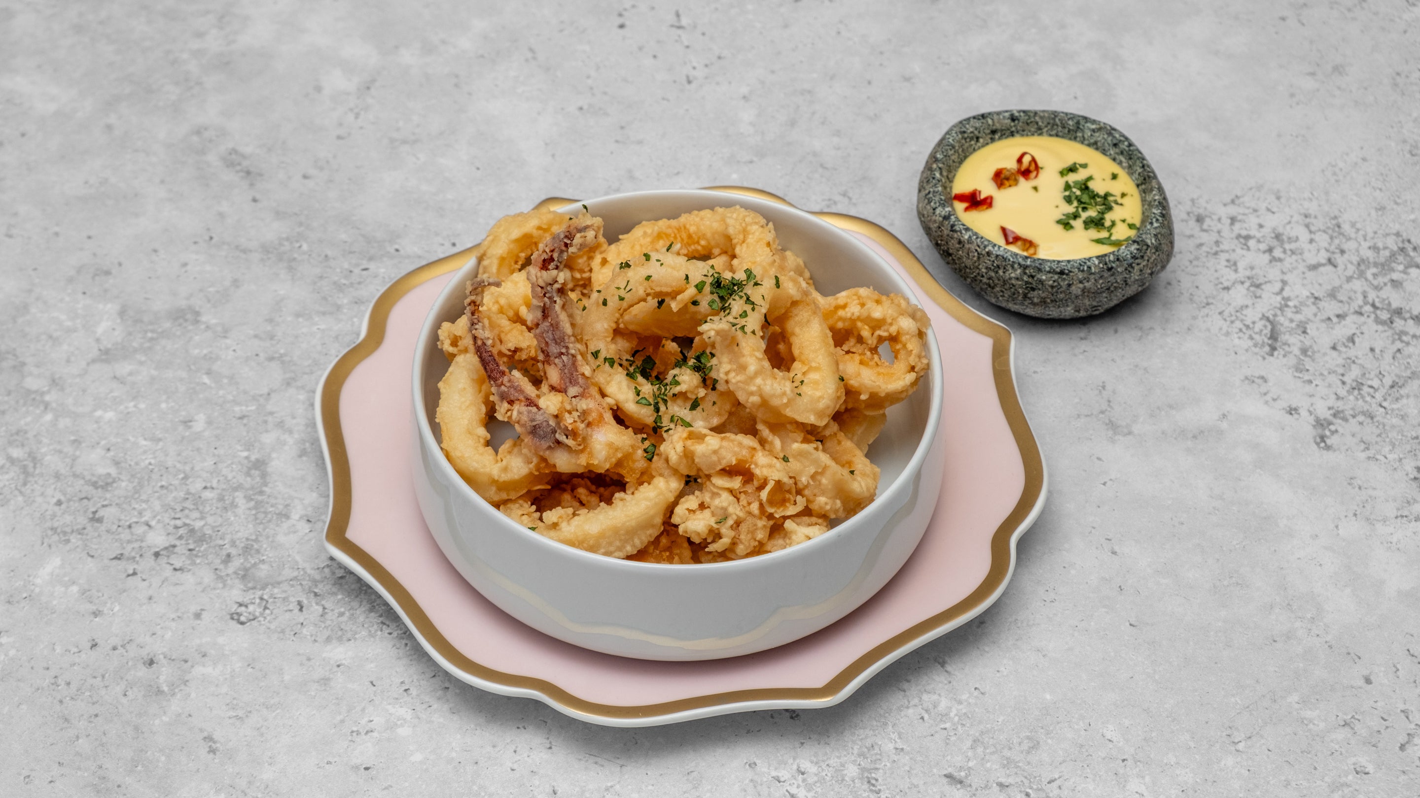 Calamari Fritti e Ajoli