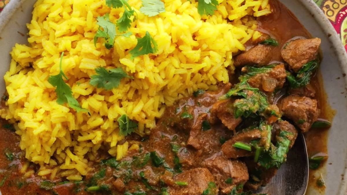 3 Lamb Karahi with Rice