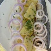 Herring with potato