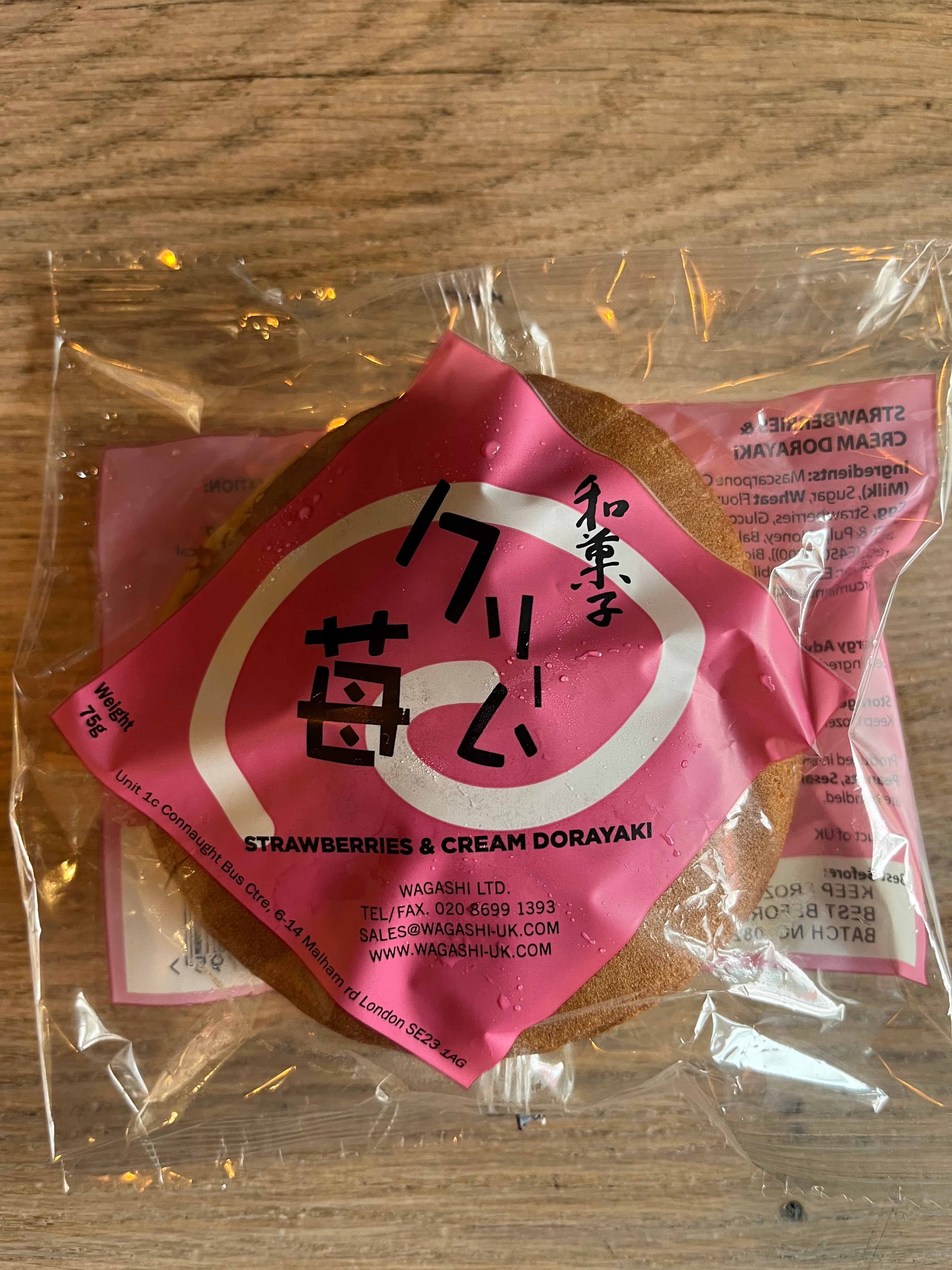 Dorayaki - Strawberry & Cream