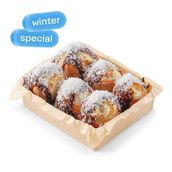 Snowy Chocolate Rolls