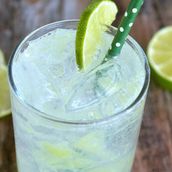 Fresh lime soda Salted