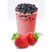 Strawberry Pearl Milk Tea