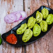 Lobster Green Momos 