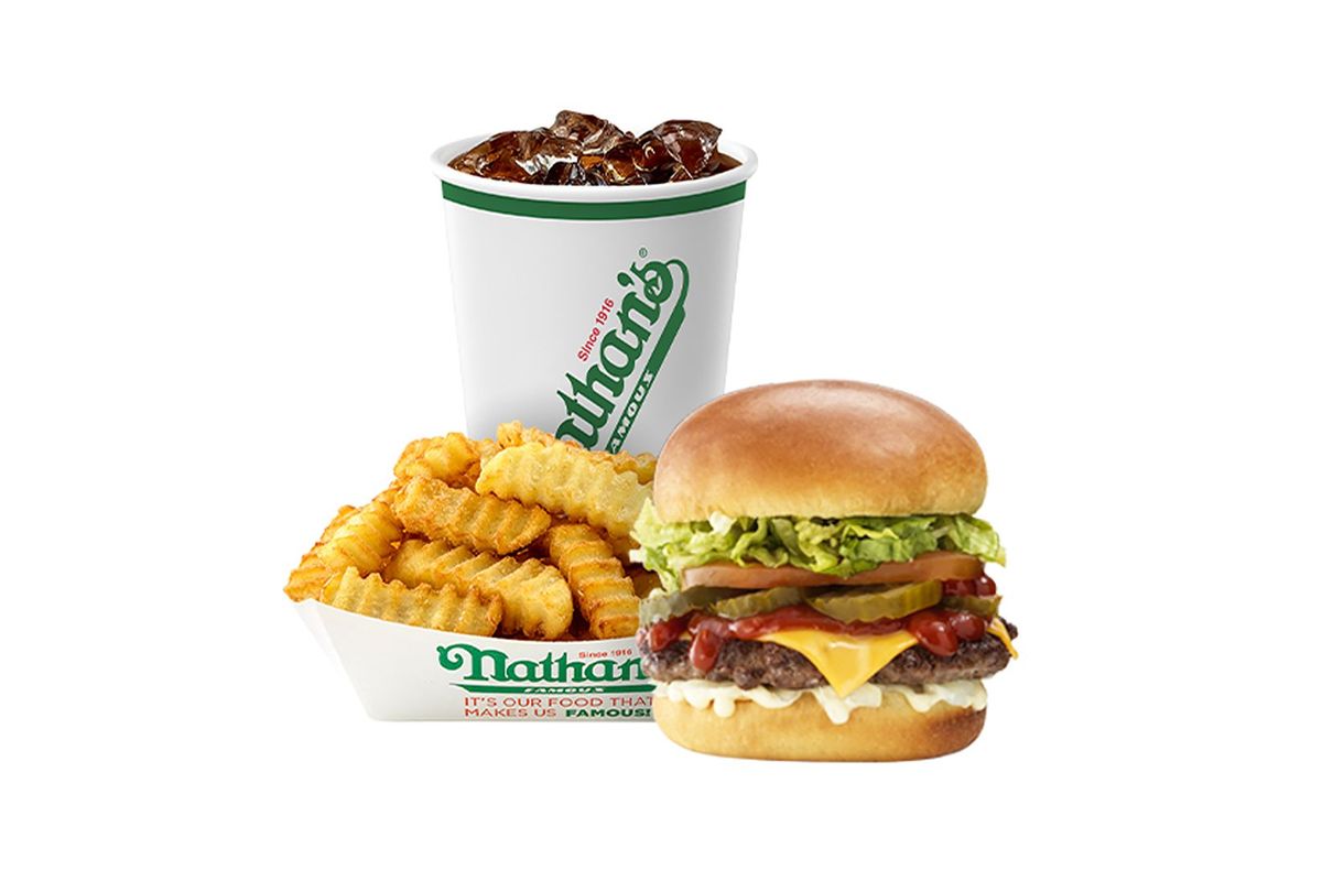 Large Manhattan Burger Meal