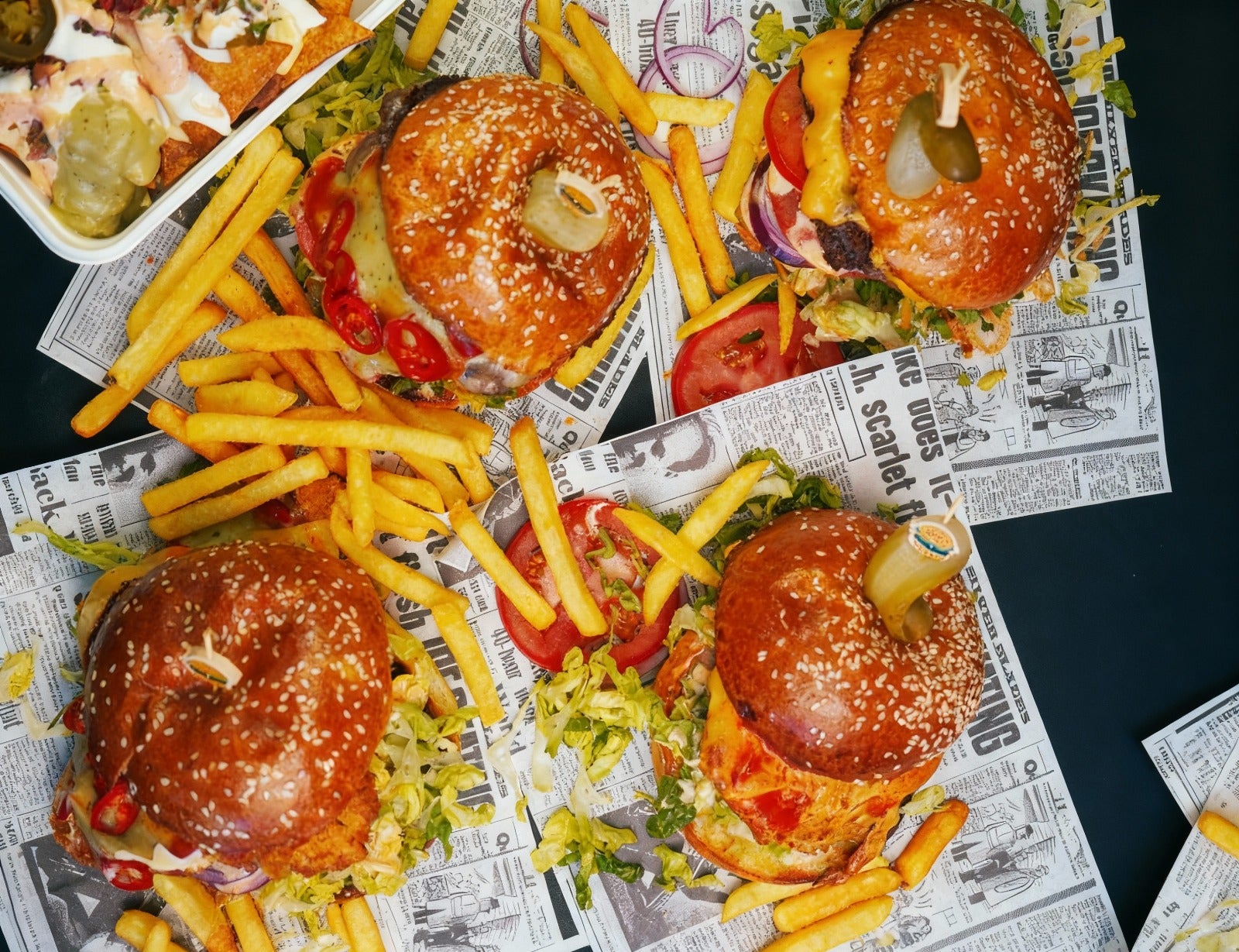 2 Burgers & fries for £15.99