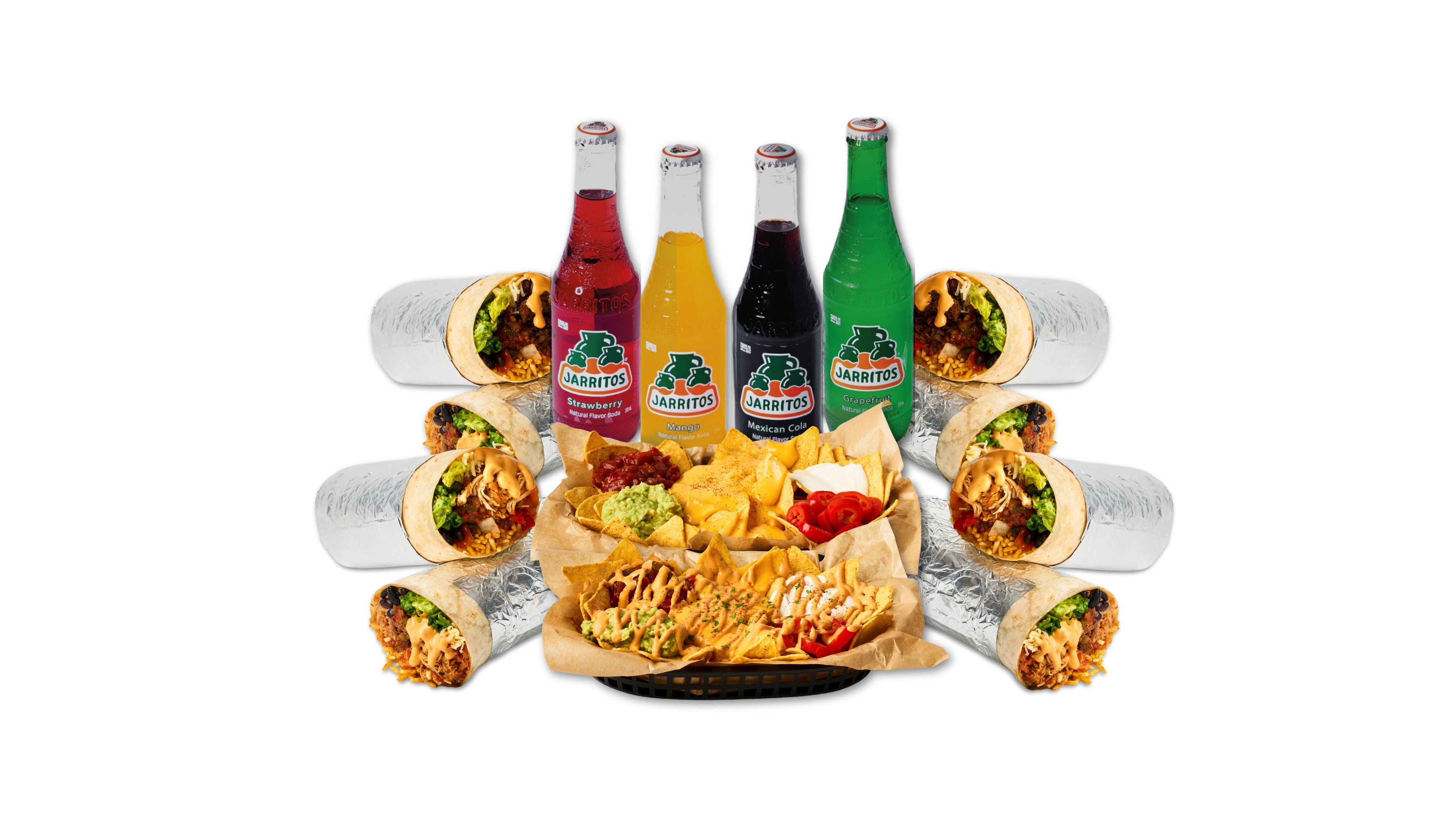 Family Feast Southwest Burrito Meal (4 Person) - From £55.95