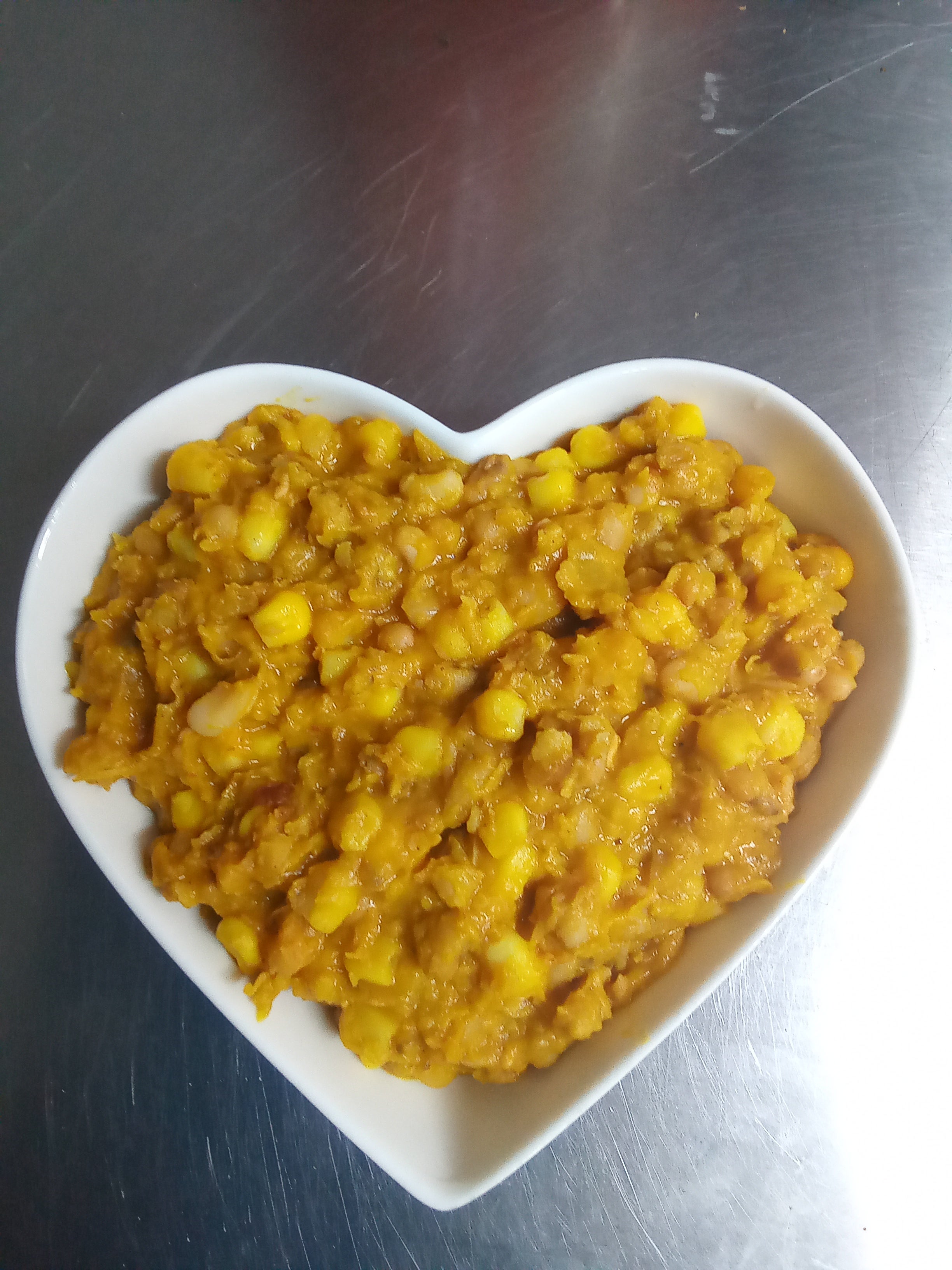 Beans & sweetcorn (Adalu)