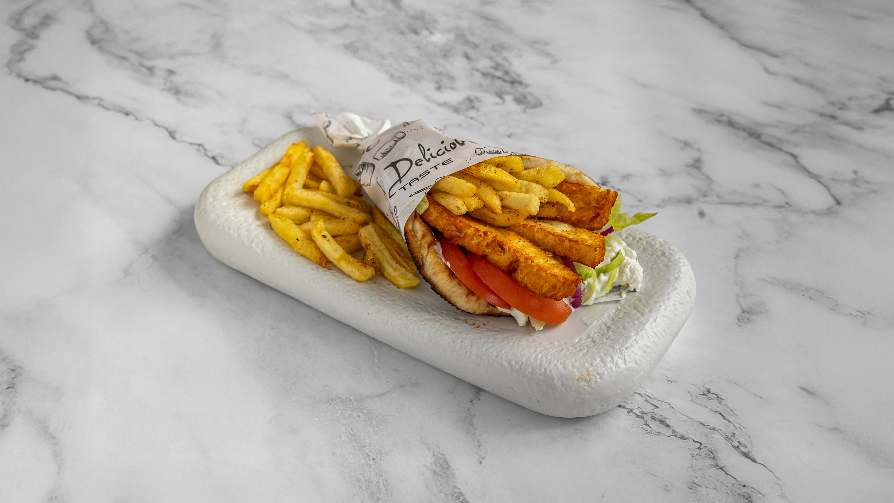 Halloumi Wrap