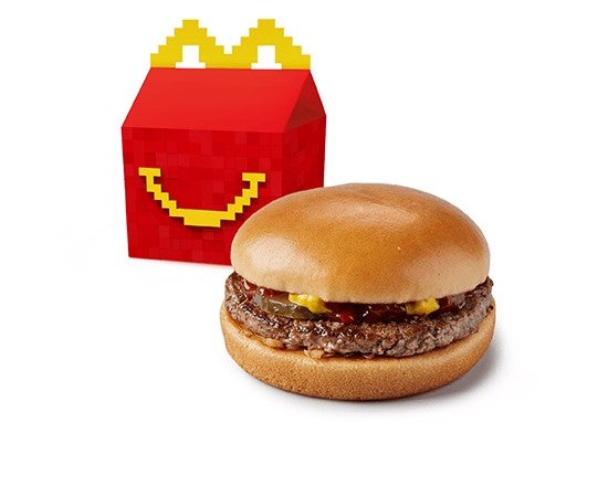 Hamburger Minecraft Movie Happy Meal®