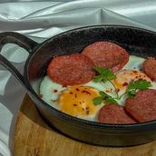 Egg With Sujuk