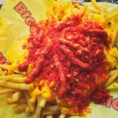 Cheesy Cheetos Fries