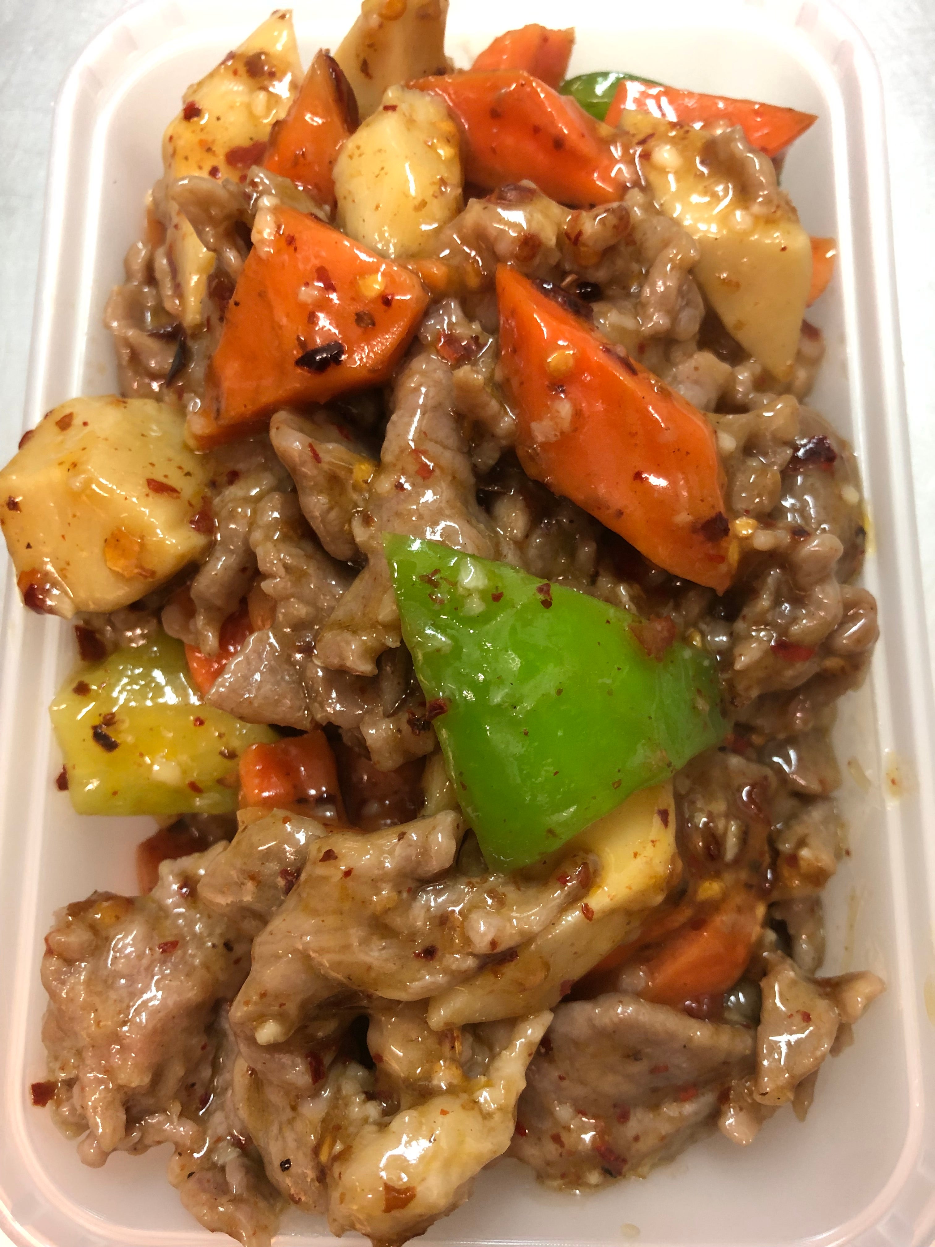 四川牛 Spicy Beef Szechuan Style