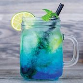 Blue Lagoon Mojito