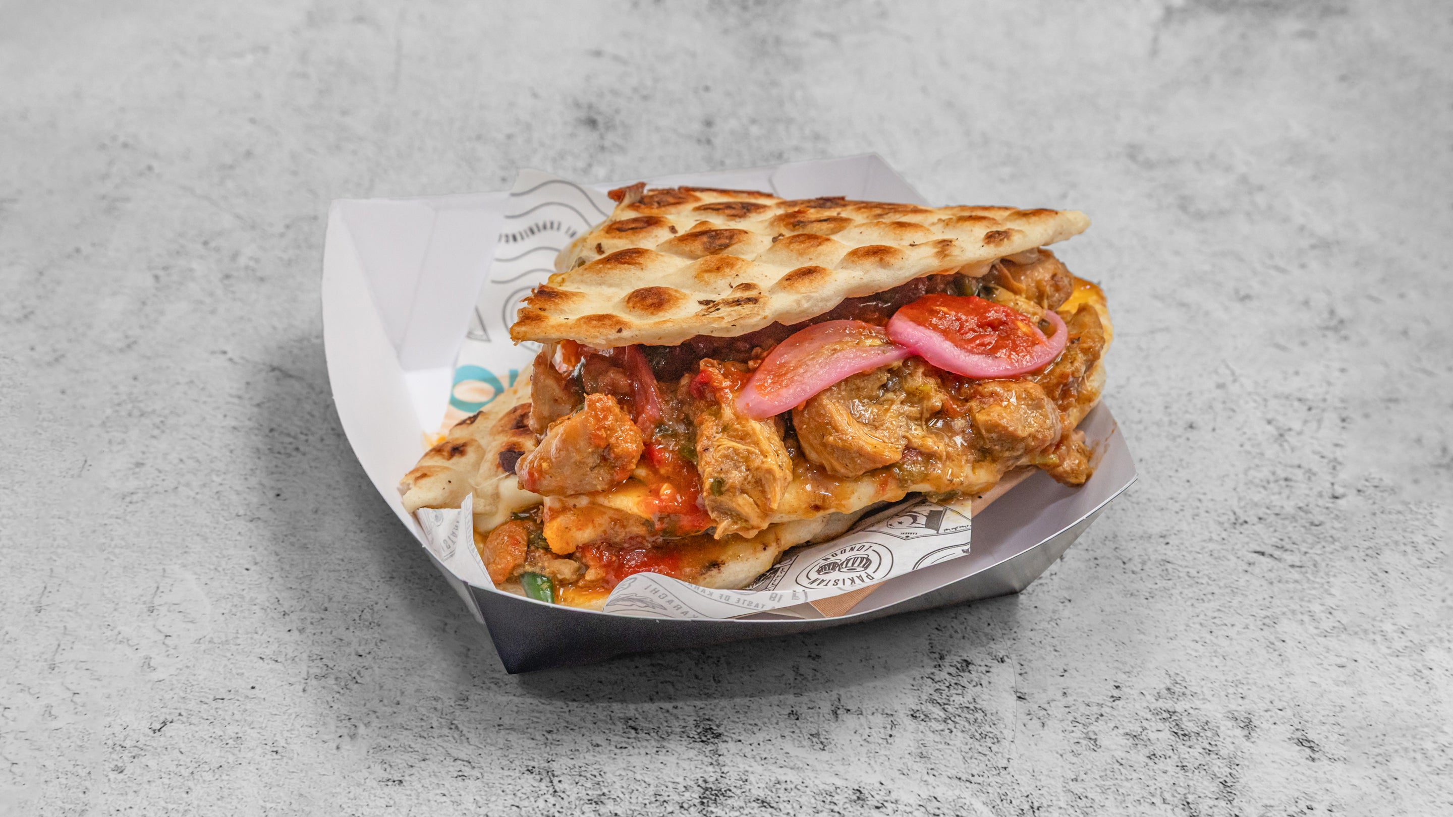 CHICKEN MASALA MELT